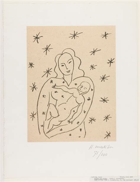 matisse mother and child